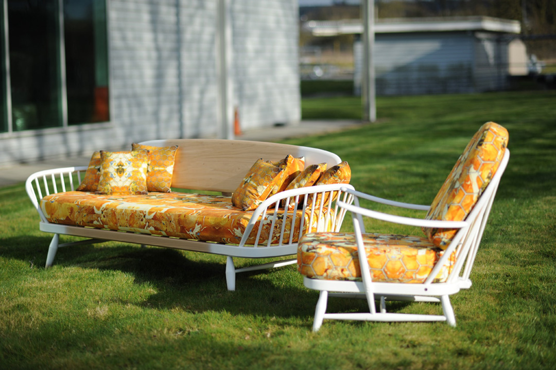 Ercol x Timorous Beasties: Outdoor Fabrics for The World Expo, Milan