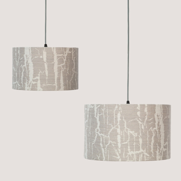 Paint Crackle Lampshade