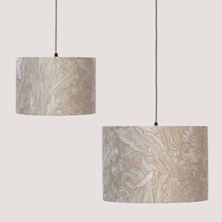 Stucco Allover Lampshade