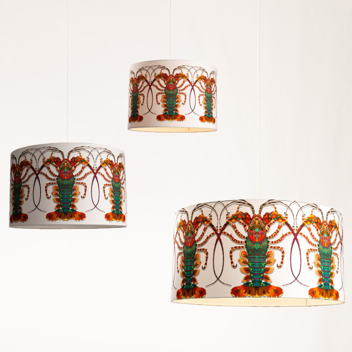 Crustacean Row Lampshade