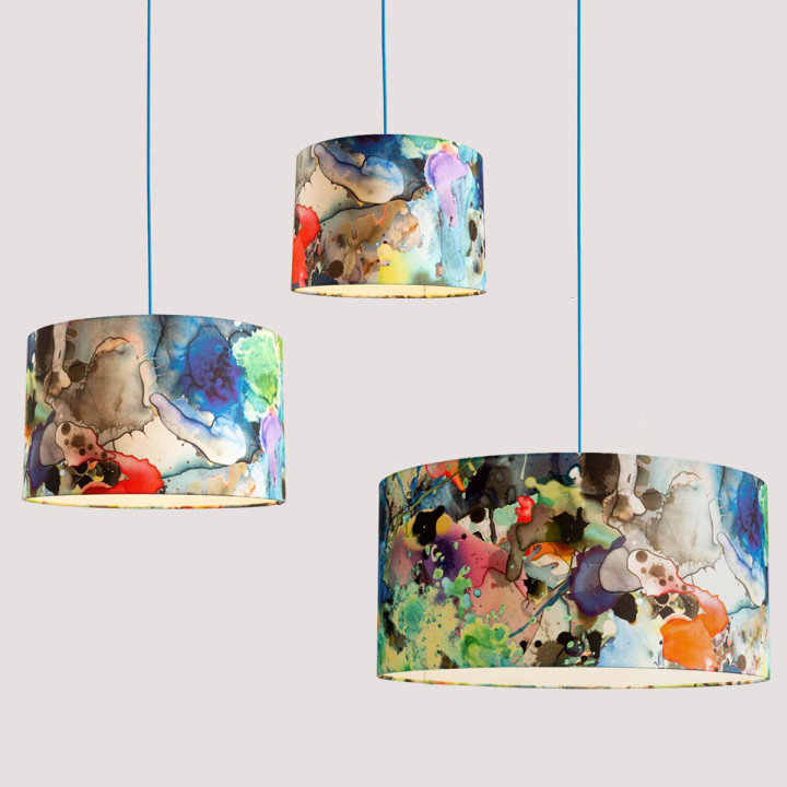 Kaleido Splatt All Over Lampshade