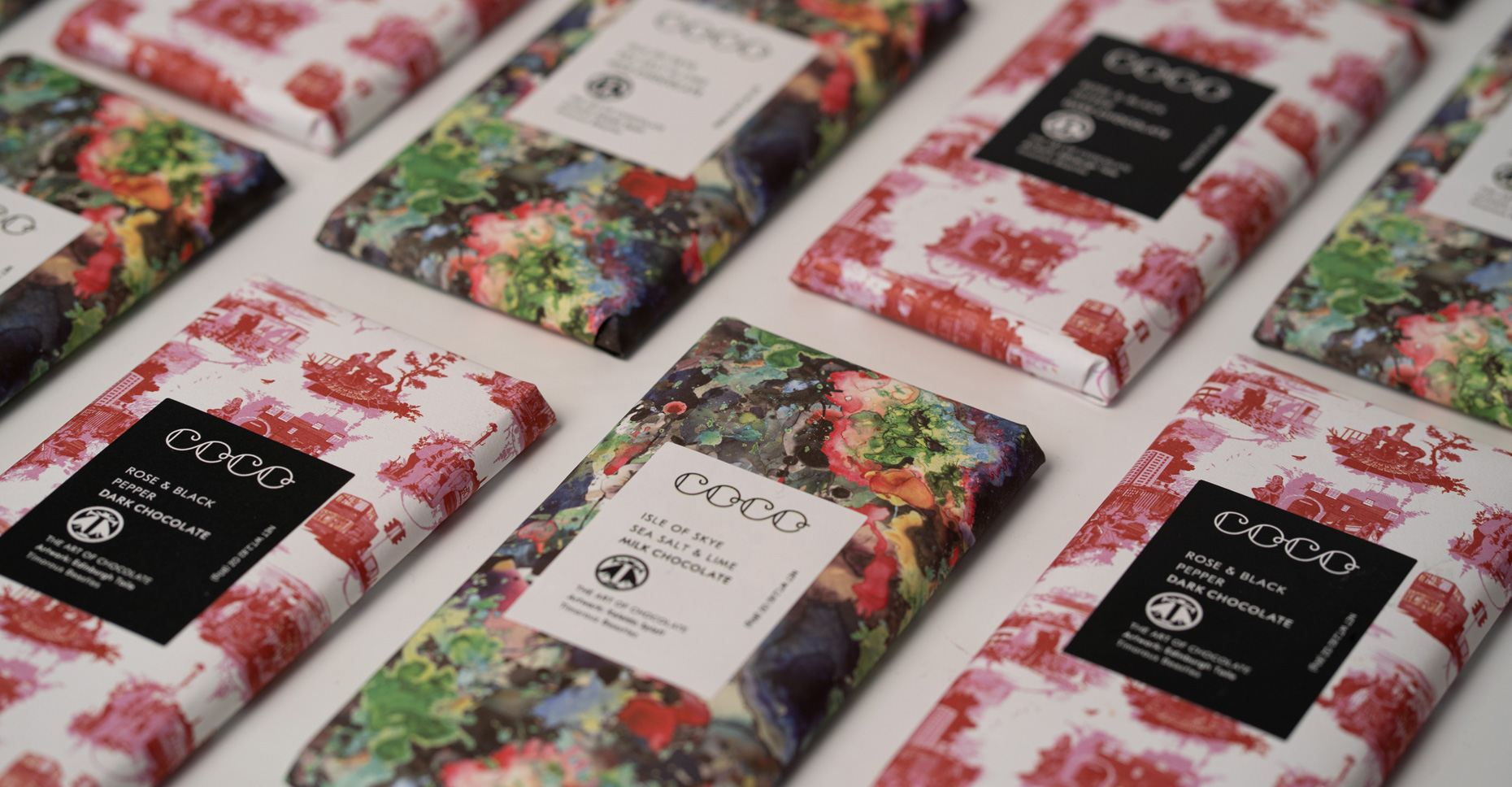 Edible Elegance: Coco Chocolatier x Timorous Beasties