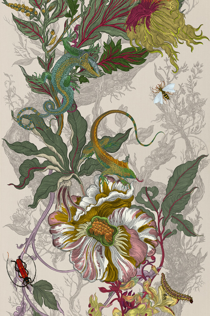Indie Jungle Fabric