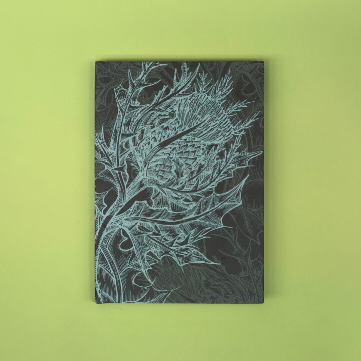 Thistle Deep Sea A5 Hardback Notebook