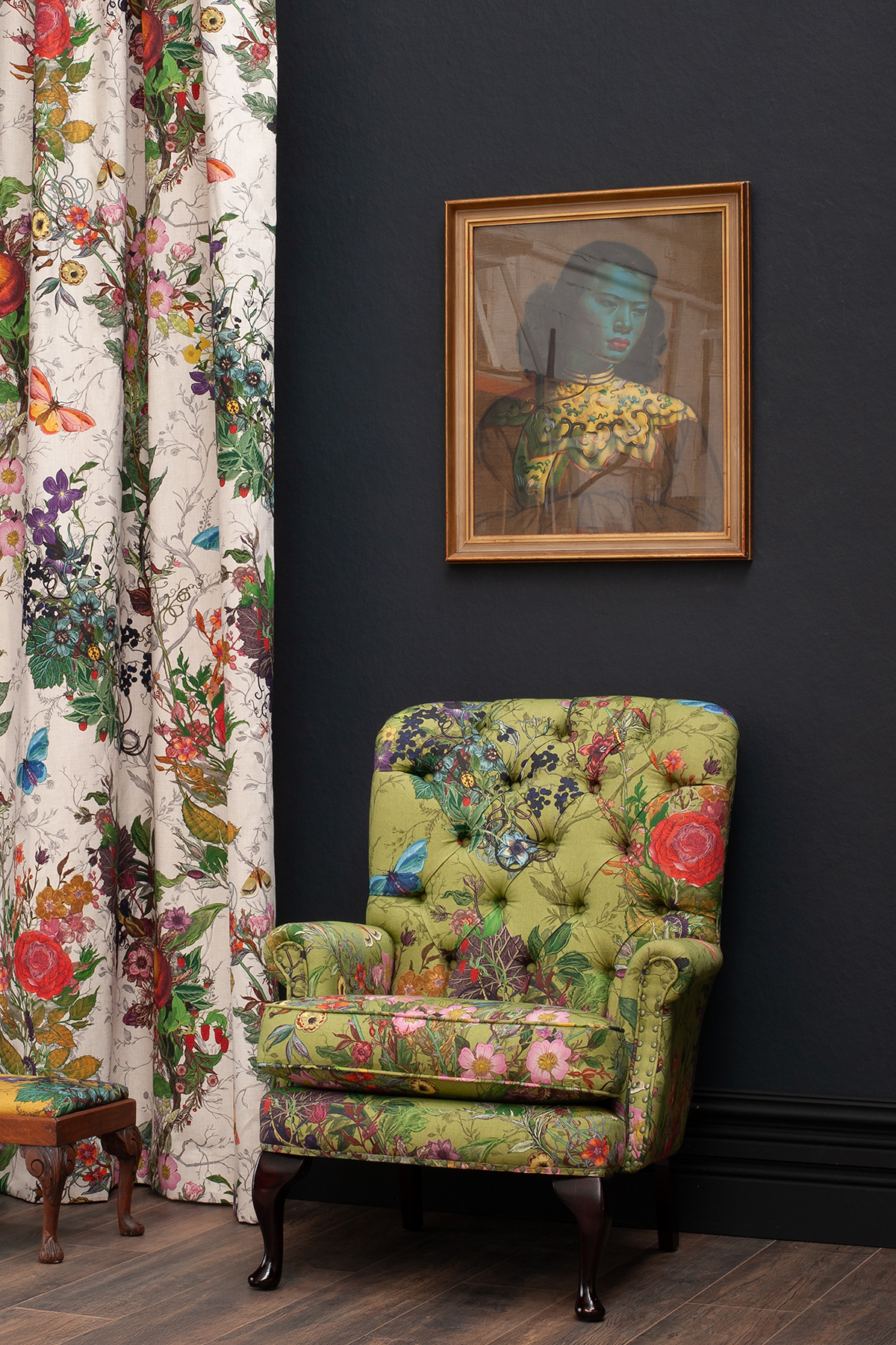 Bloomsbury Garden Cotton Linen Fabric / image 2