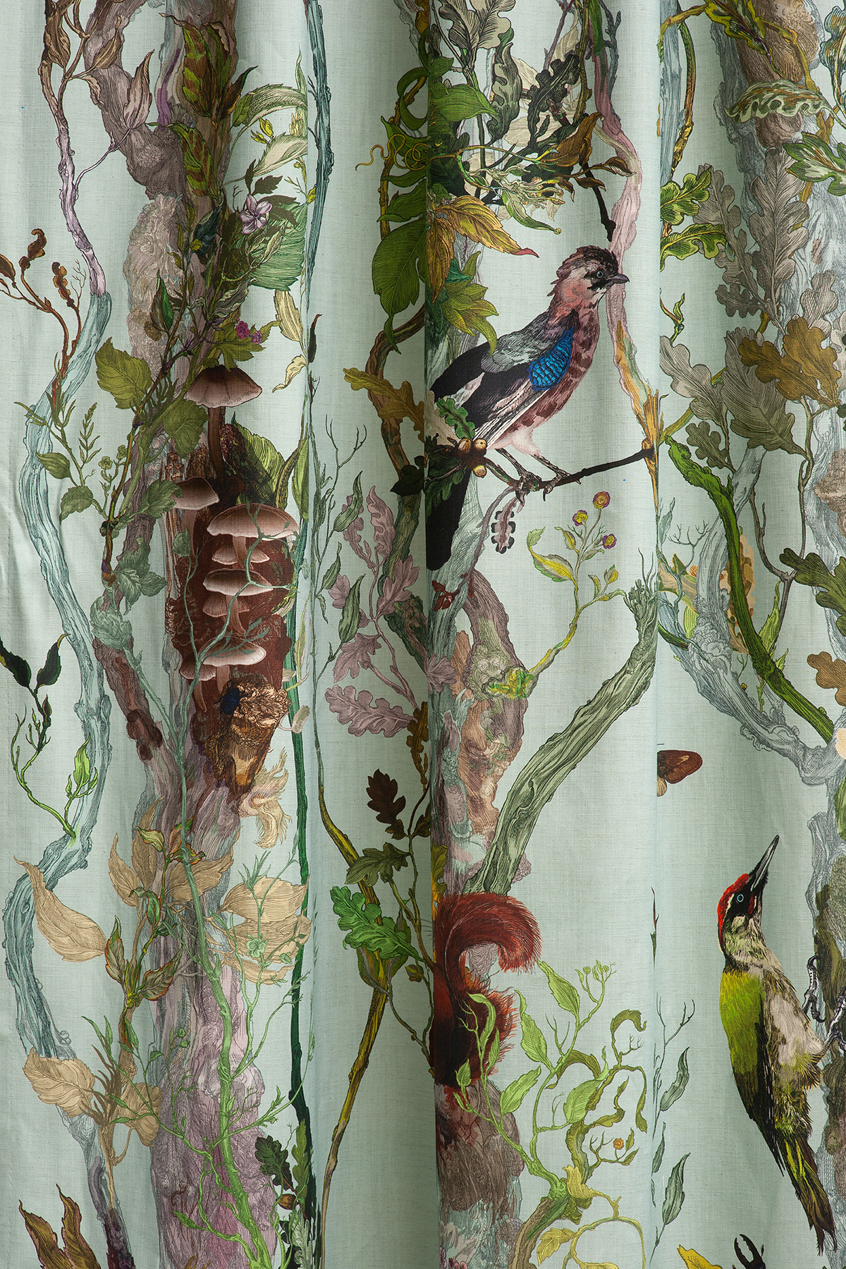Indie Wood Cotton Linen Fabric / image 4