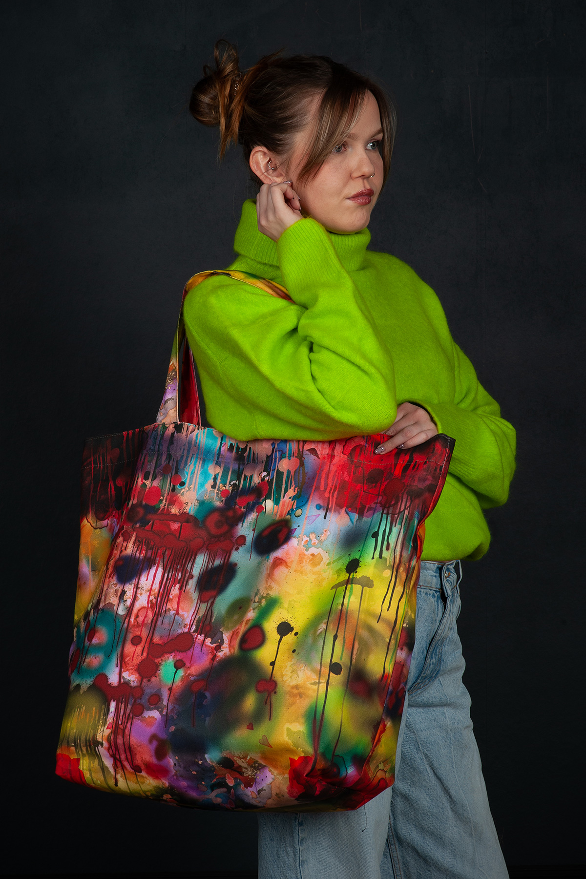 Spray Tag Shopper Bag / image 3