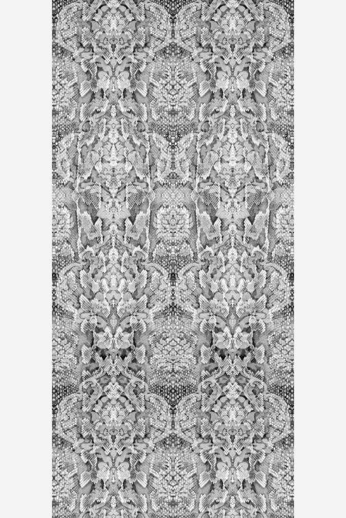 Snakeskin Damask Superwide Wallpaper Panel / image 1