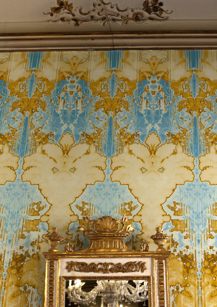 Ikat Damask Wallpaper Panels / image 2