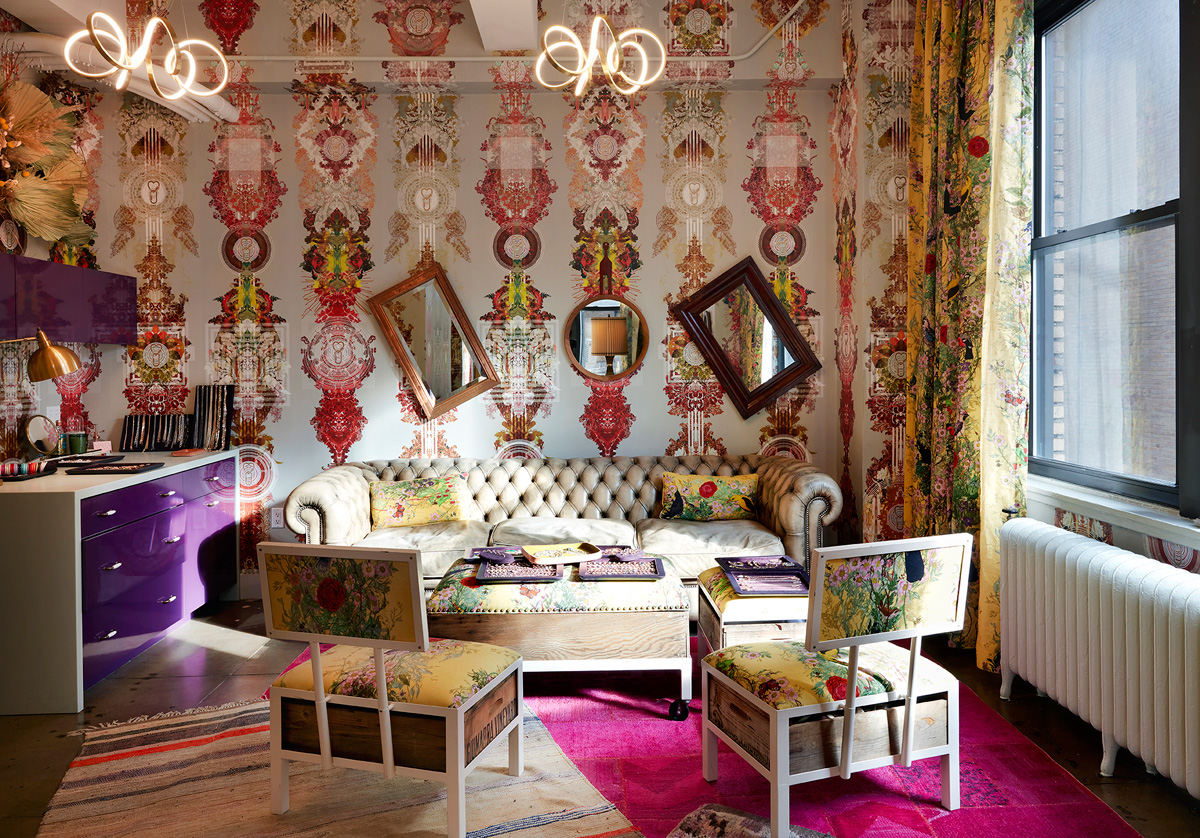 Signature Style: Totem Damask for Marla Aaron Jewelry Studio
