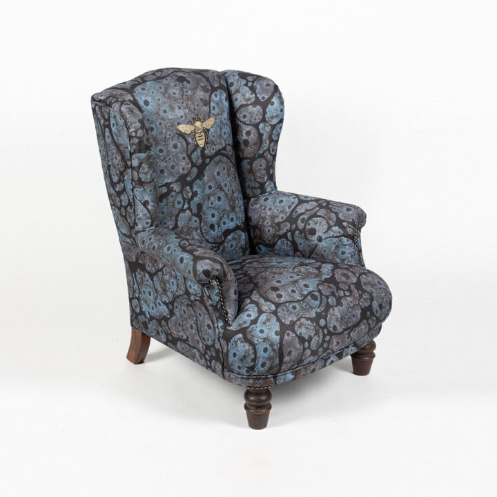 Honey Bee Moonrock Wingback
