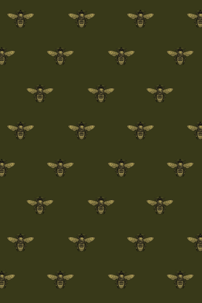 Honey Bee Velvet Fabric
