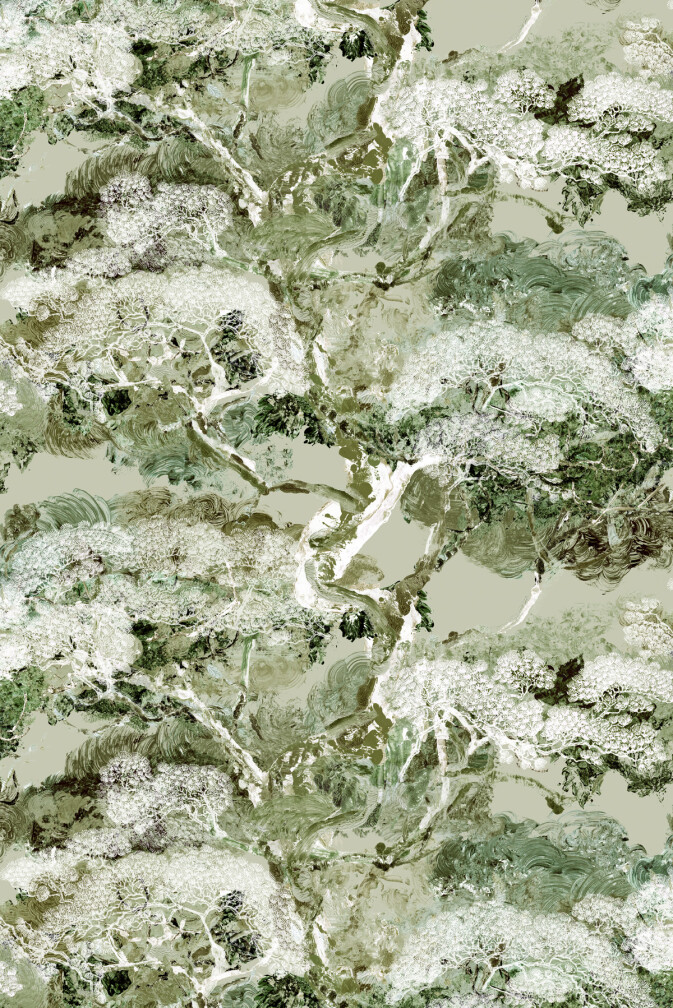 Matzu Tree Fabric