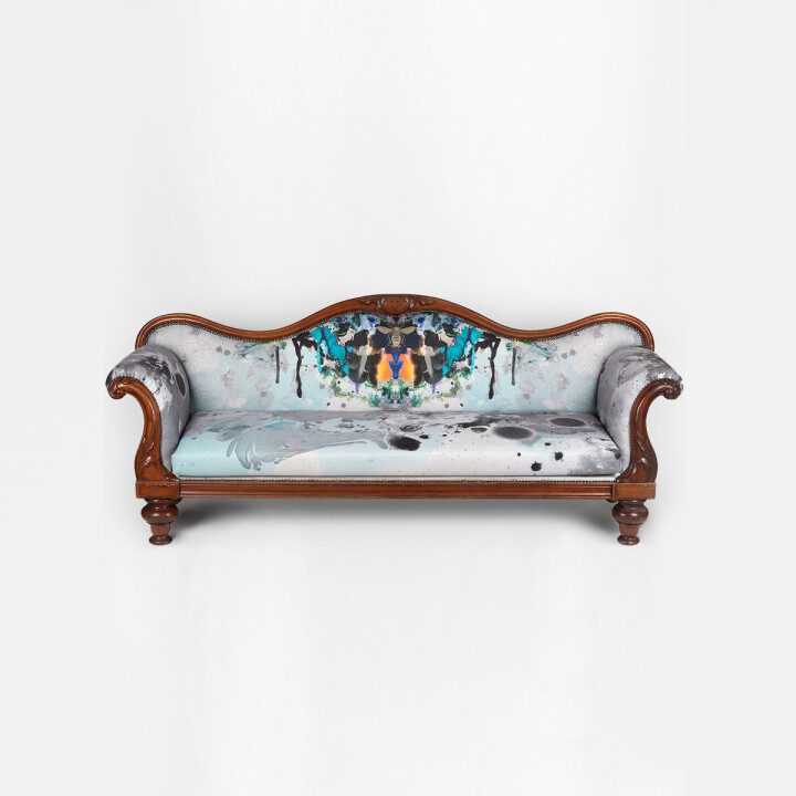 Honey Bee Moondust Wooden Couch