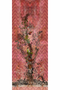 Colour Woodpecker Left Red