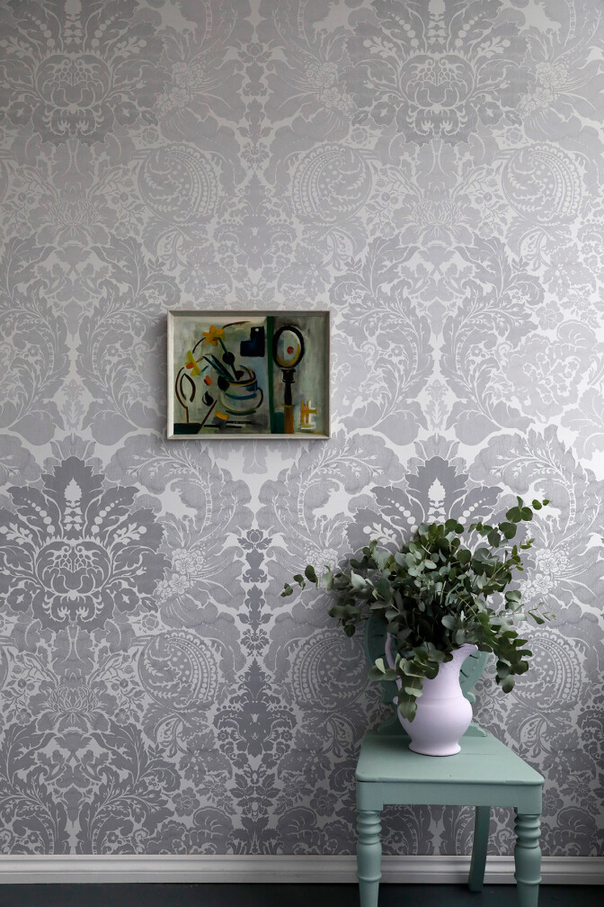 Disappearing Damask Superwide Wallpaper Panel / image 2