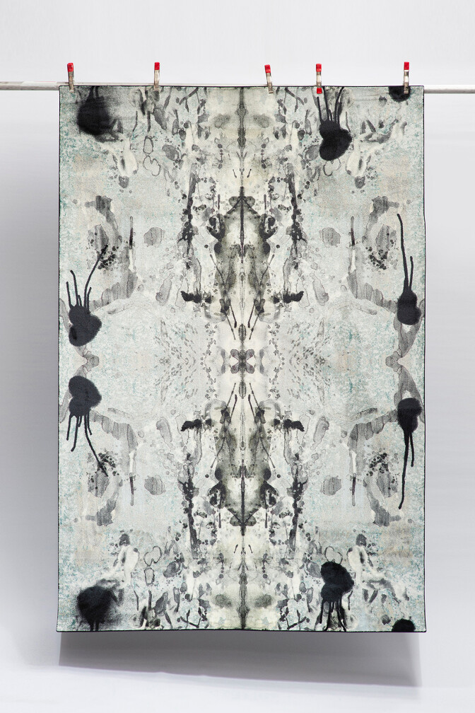 Rorschach Art Rug
