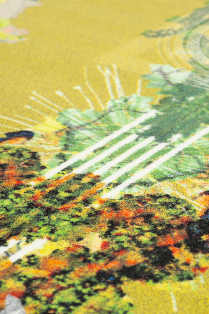 Totem Olive Art Rug / image 3
