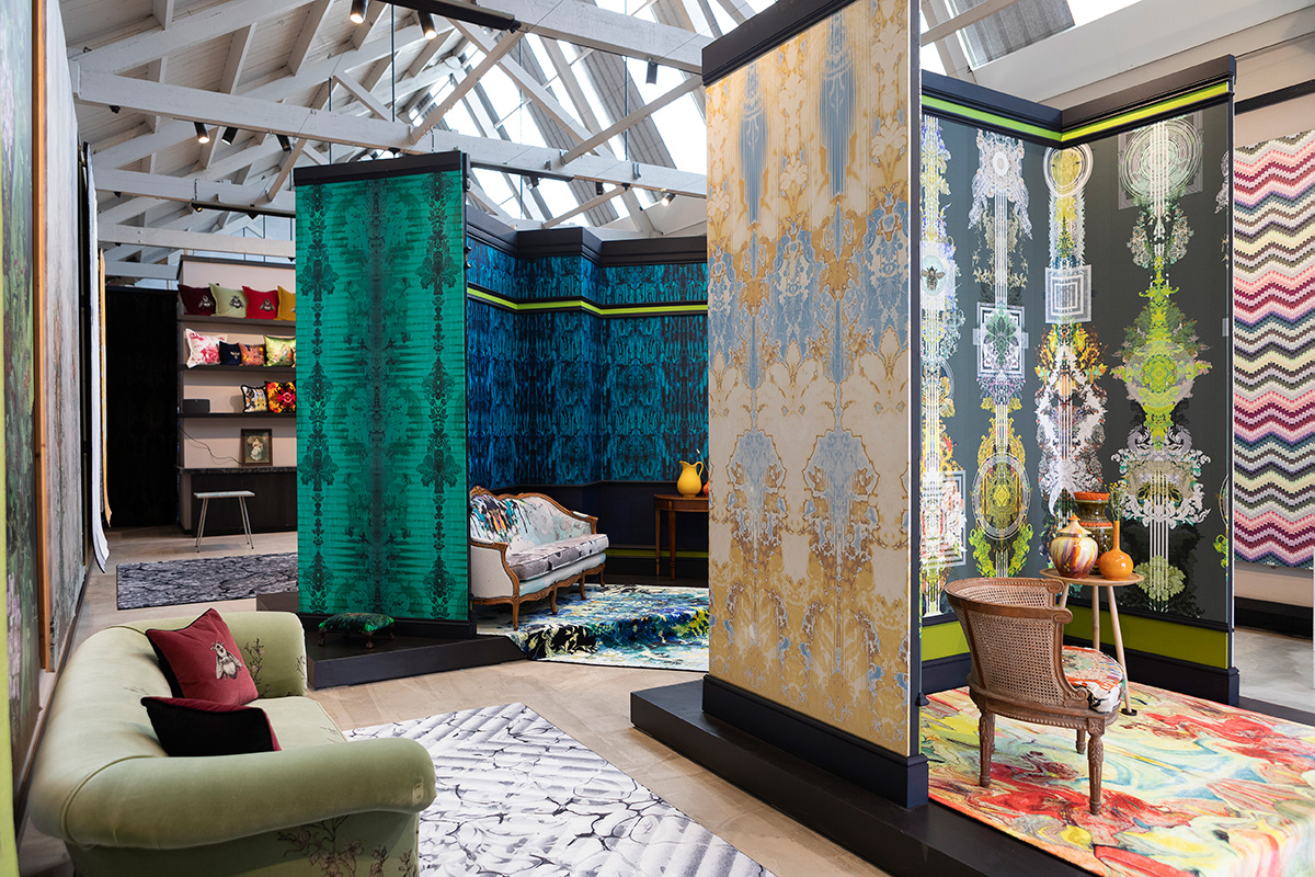 The Shed at Timorous Beasties: Art Rug Collection Preview