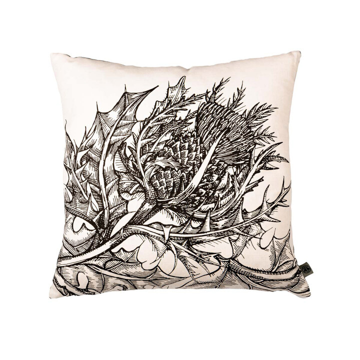 Thistle Linen Cushion