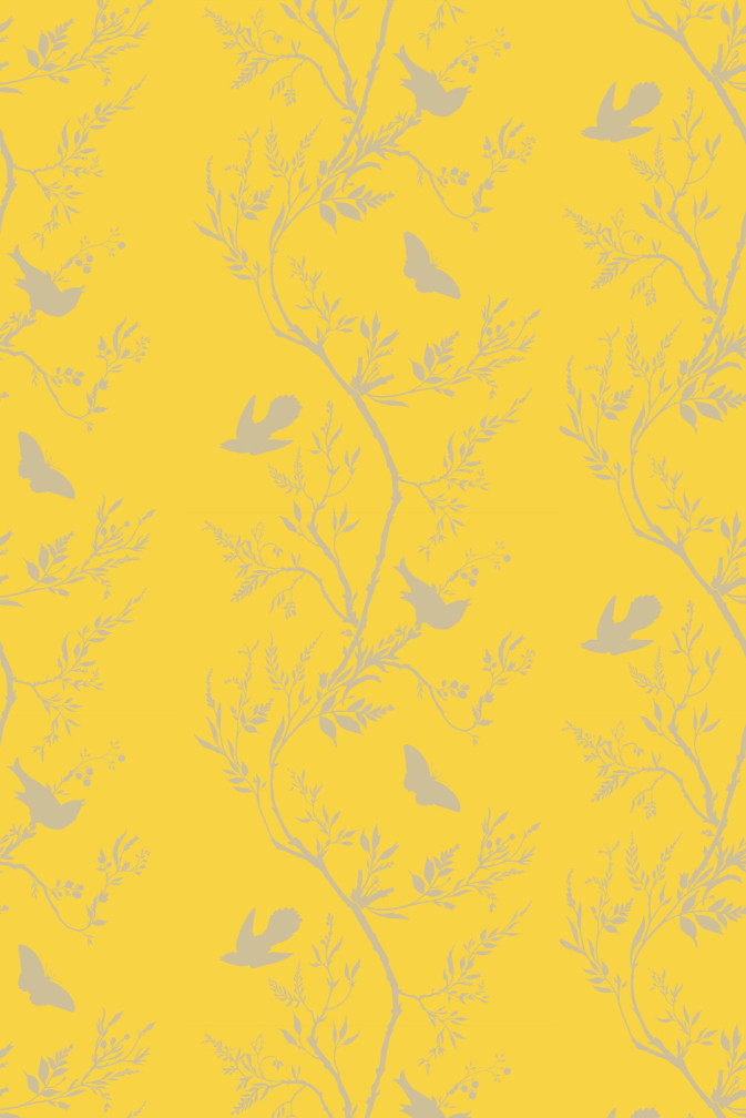 Birdbranch Stripe Wallpaper / image 1