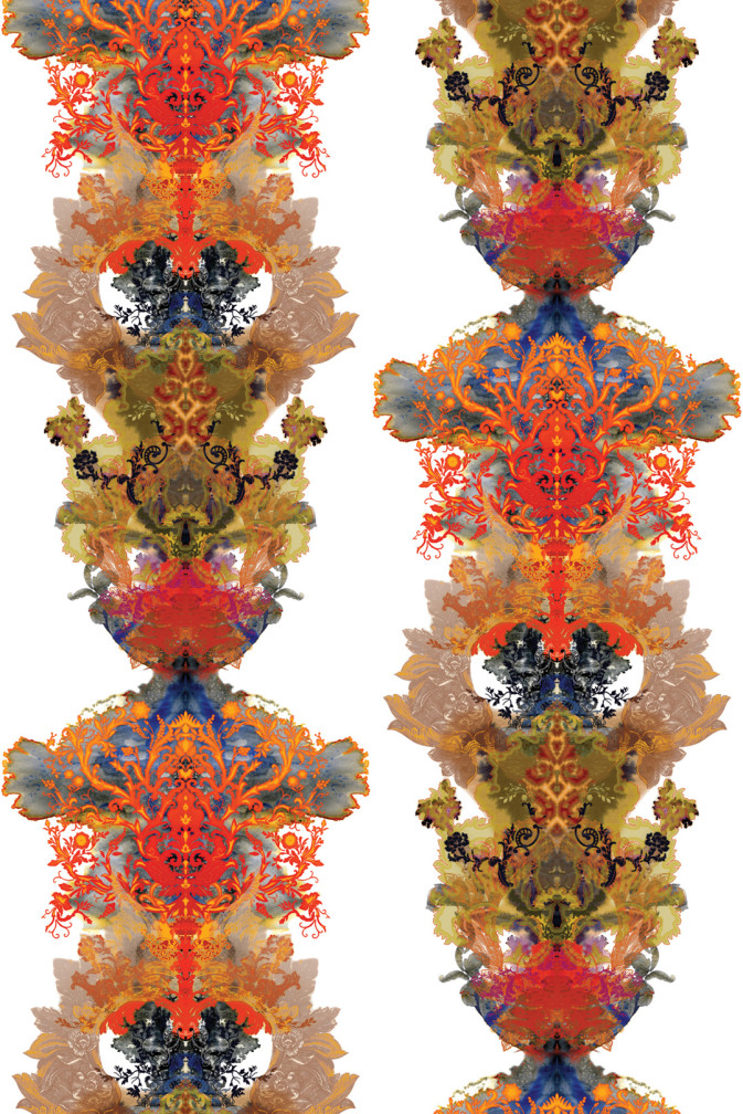 Grand Blotch Damask Fabric