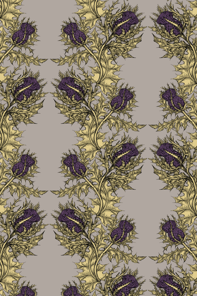 Grand Thistle Wallpaper / image 1