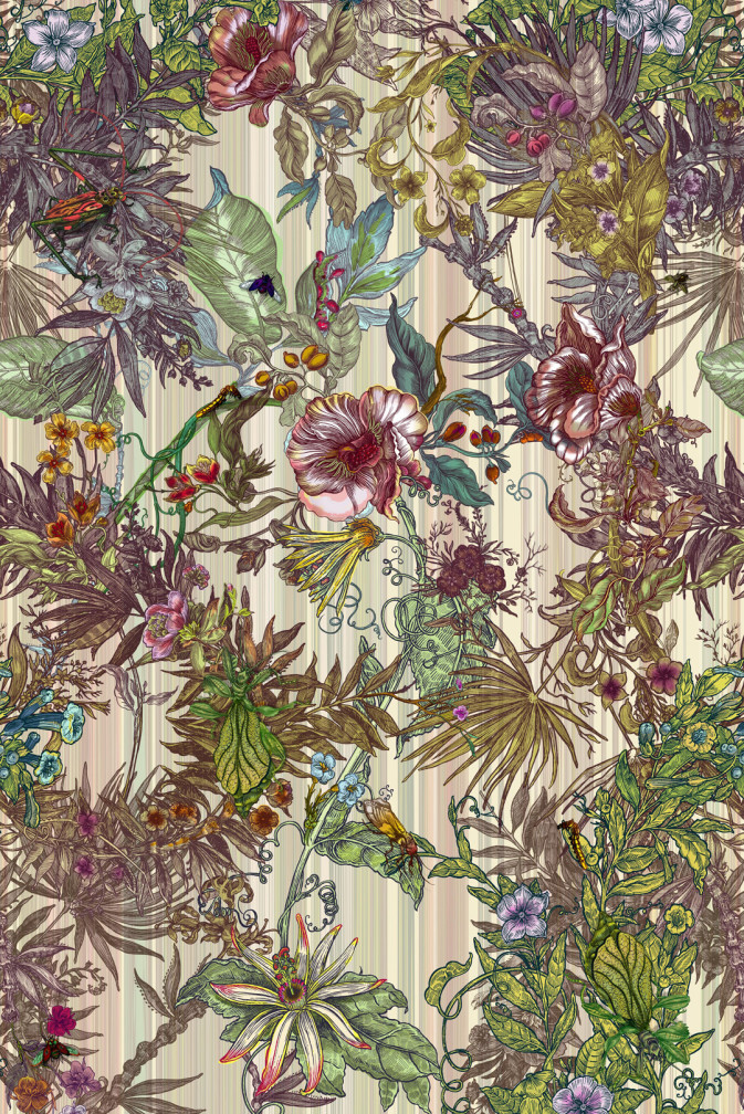 Opera Botanica Superwide Wallpaper