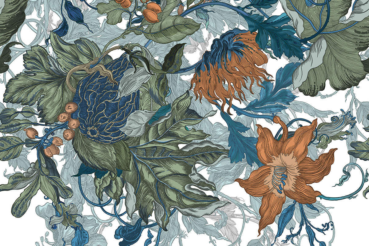 Intaglio by Timorous Beasties x Panaz Fabrics
