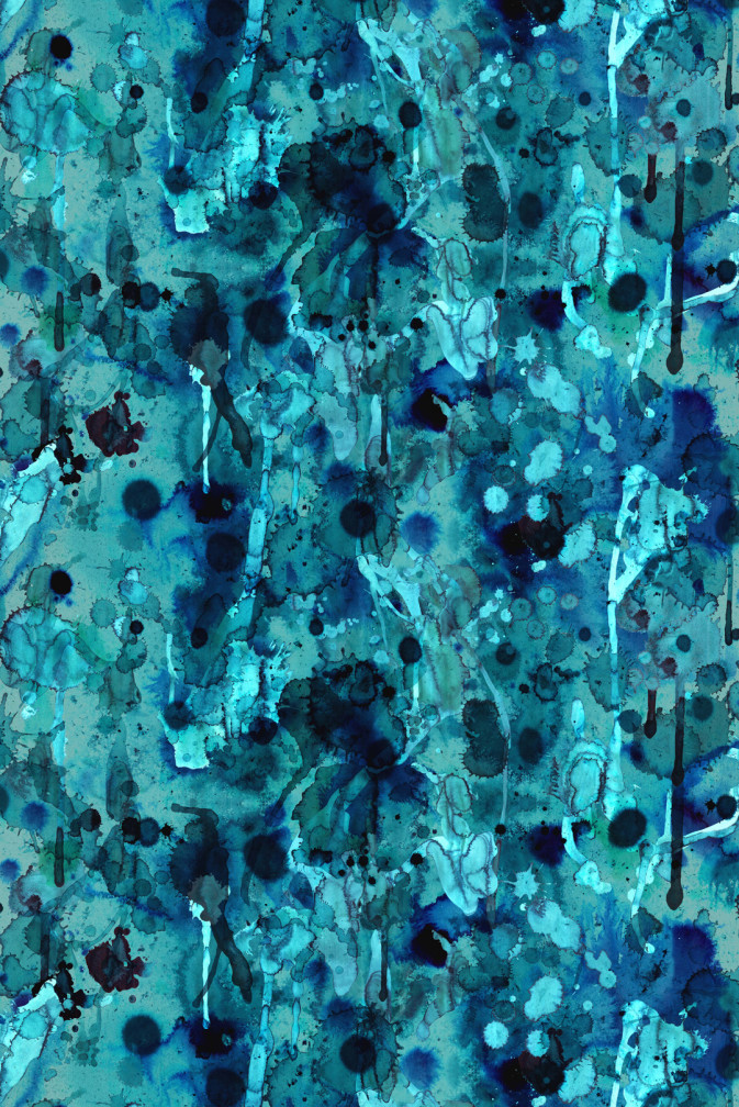 Storm Blotch Velvet Fabric
