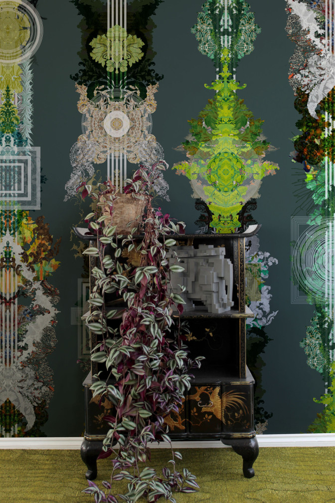 Totem Damask Wallpaper / image 5