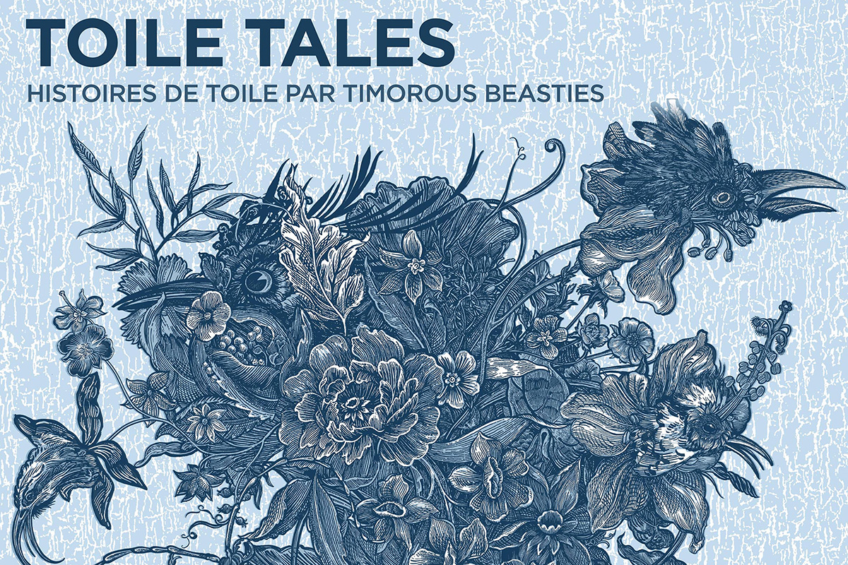Inside Toile Tales Exhibition